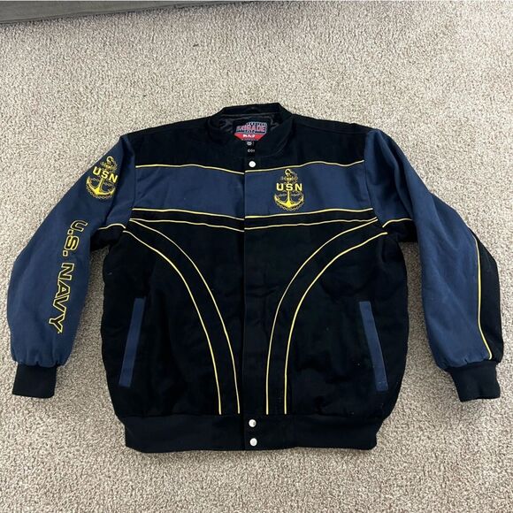 Vintage Men’s US Navy Recon US Services Brigade Jacket Large Men's XXL - Picture 1 of 9